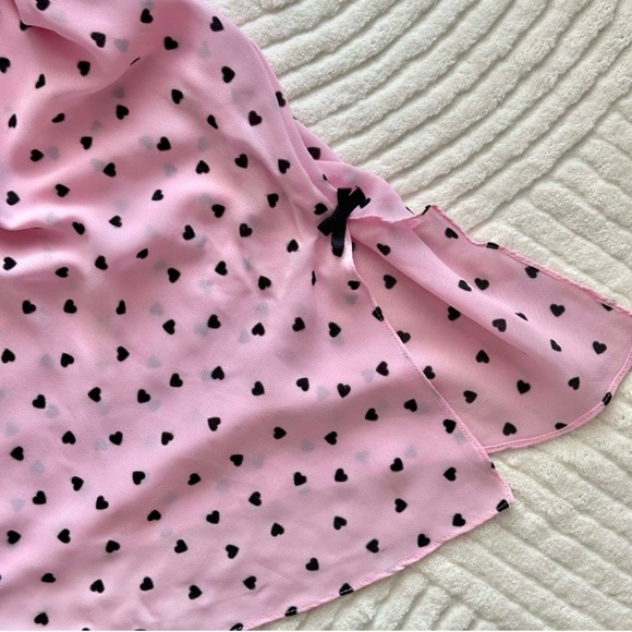 Vintage Oscar de la Renta Heart Slip Dress - Picture 4 of 7